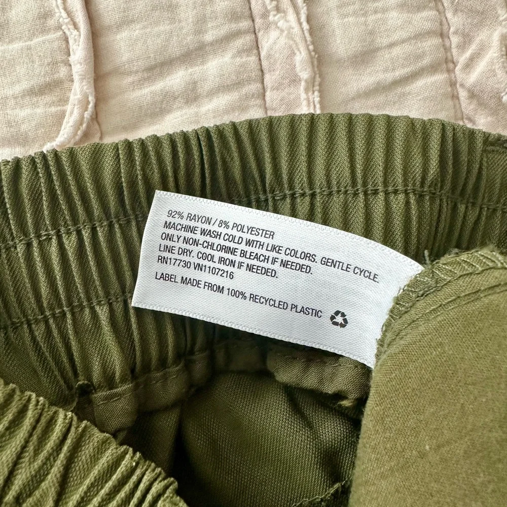 A New Day Casual Olive Green Ankle Pants Women’s Size 2 - Picture 5 of 5